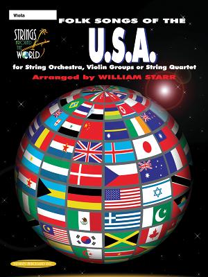 Strings Around the World -- Folk Songs of the U.S.A.: Viola - Starr, William