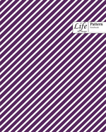 Striped Pattern Composition Notebook