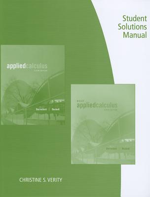 Student Solutions Manual for Berresford/Rockett's Applied Calculus, 6th - Berresford, Geoffrey C, and Rockett, Andrew M