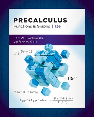 Student Solutions Manual for Swokowski/Cole's Precalculus: Functions  and Graphs, 13th - Swokowski, Earl, and Cole, Jeffery