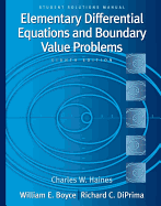 Student Solutions Manual to Accompany Boyce Elementary Differential Equations and Boundary Value Problems