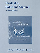 Student's Solutions Manual Elementary and Intermediate Algebra: Concepts and Applications