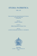 Studia Patristica. Vol. LIV - Papers Presented at the Sixteenth International Conference on Patristic Studies Held in Oxford 2011: Vol. LIV - Papers Presented at He Sixteenth International Conference on Patristic Studies Held in Oxford 2011. Volume 2...