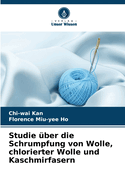 Studie ber die Schrumpfung von Wolle, chlorierter Wolle und Kaschmirfasern