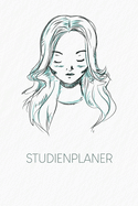 Studienplaner: Semesterplaner f?r Studenten und Sch?ler mit Stundenplan f?r 4 Semester - Motiv: Portrait