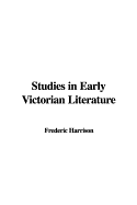 Studies in Early Victorian Literature