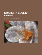 Studies in English Syntax