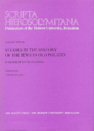 Studies in the History of the Jews in Old Poland: Scripta Hierosolymitana in Honour of Jacob Goldberg