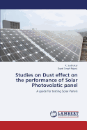 Studies on Dust Effect on the Performance of Solar Photovolatic Panel
