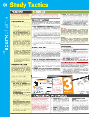 Study Tactics Sparkcharts - Sparknotes