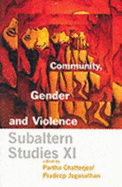 Subaltern Studies: Community, Gender and Violence