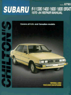 Subaru Coupes, Sedans, and Wagons, 1970-84