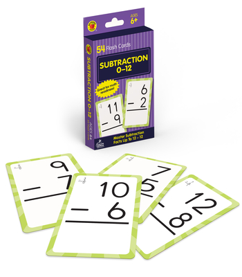 Subtraction 0 to 12 Flash Cards (Brighter Child Flash Cards) - School Specialty Publishing