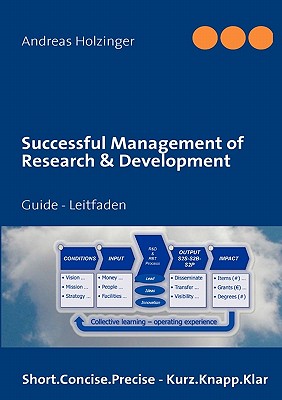 Successful Management of Research & Development - Holzinger, Andreas