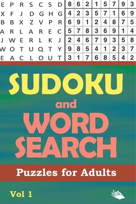 Sudoku and Word Search Puzzles for Adults Vol 1 - Puzzle Crazy