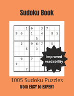 Sudoku Book: 1005 puzzles from easy to hard