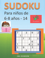 Sudoku para nios de 6 - 8 aos - Lleva los rompecabezas de sudoku contigo dondequiera que vayas - 14