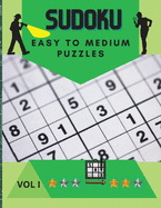 Sudoku Puzzle Book: A challenging sudoku book with puzzles and solutions from easy to medium, very fun and educational.