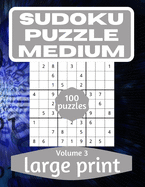 Sudoku Puzzle Medium: Sudoku Puzzle Book for Everyone With Solution Vol 3