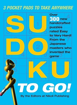 Sudoku to Go! 3 Pk: 3 Pocket Pads to Take Anywhere - Nikoli Publishing