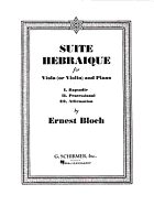Suite Hebraique: Viola and Piano