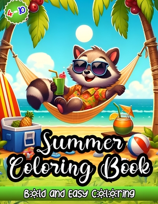 Summer Coloring Book: Find Peace and Joy in Every Page of Our Adorable Coloring Book for Kids and Teens - Perfect for Stress Relief and Summer Relaxation! - Dungeons, Positive