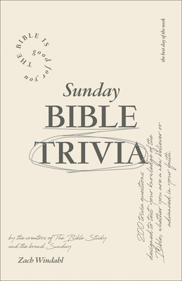 Sunday Bible Trivia - Windahl, Zach