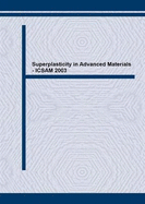 Superplasticity in Advanced Materials: Icsam 2003