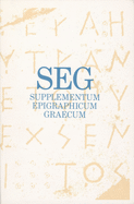Supplementum Epigraphicum Graecum, Volume XXXVIII (1988)
