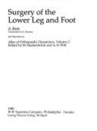 Surgery of the Lower Leg and Foot