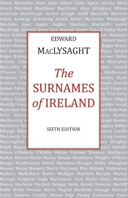 Surnames of Ireland - MacLysaght, Edward