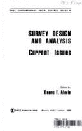 Survey Design and Analysis: Current Issues - Alwin, Duane F (Editor)