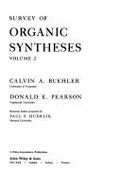 Survey of Orgainc Synth - Buehler, Calvin A