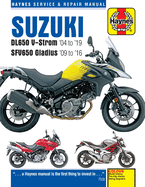 Suzuki DL650 V-Strom & SFV650 Gladius (04 - 19): 2004 to 2019