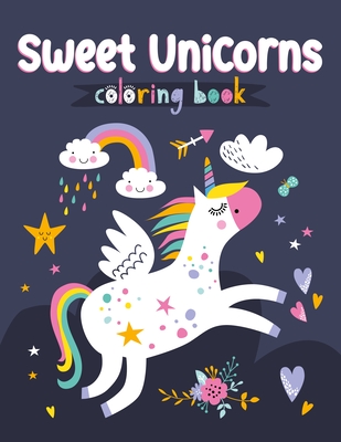 Sweet Unicorns Coloring Book - Clorophyl Editions