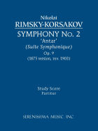 Symphony No. 2 'Antar', Op.9: Study score