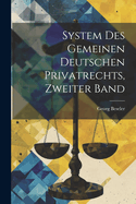 System des gemeinen deutschen Privatrechts, Zweiter Band