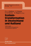 Systemtransformation in Deutschland Und Ruland: Erfahrungen, konomische Perspektiven Und Politische Optionen