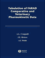 Tabulation of Farad Comparative and Veterinary Pharmacokinetic Data - Craigmill, Arthur L, and Riviere, Jim E, and Webb, Alistair I
