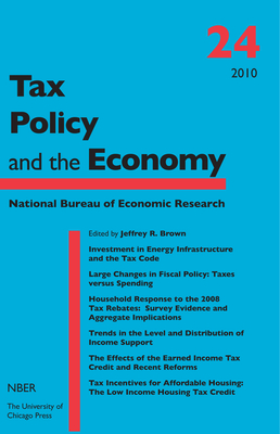 Tax Policy and the Economy, Volume 24 - Brown, Jeffrey R (Editor)