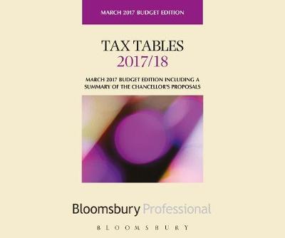 Tax Tables 2017/18 - 