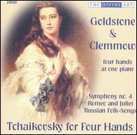 Tchaikovsky for Four Hands - Goldstone & Clemmow Piano Duo (piano)