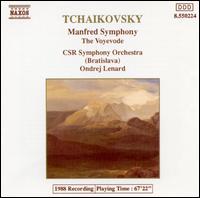 Tchaikovsky: Manfred Symphony; The Voyevode - Czecho-Slovak Radio Symphony Orchestra; Ondrej Lenard (conductor)