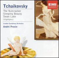Tchaikovsky: The Nutcracker; Sleeping Beauty; Swan Lake (Highlights) - Douglas Cummings (cello); Ida Haendel (violin); John Brown (violin); London Symphony Orchestra; Andr Previn (conductor)