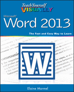 Teach Yourself Visually Word 2013