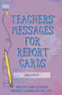 Teacher's Messages for Report Cards