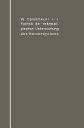 Technik Der Mikroskopischen Untersuchung Des Nervensystems