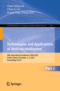 Technologies and Applications of Artificial Intelligence: 28th International Conference, TAAI 2023, Yunlin, Taiwan, December 1-2, 2023, Proceedings, Part II