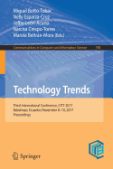 Technology Trends: Third International Conference, Citt 2017, Babahoyo, Ecuador, November 8-10, 2017, Proceedings