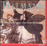 Telemann: Oeuvres pour Flte et Violes - Eric Milnes (harpsichord); Susan Napper (viola da gamba)